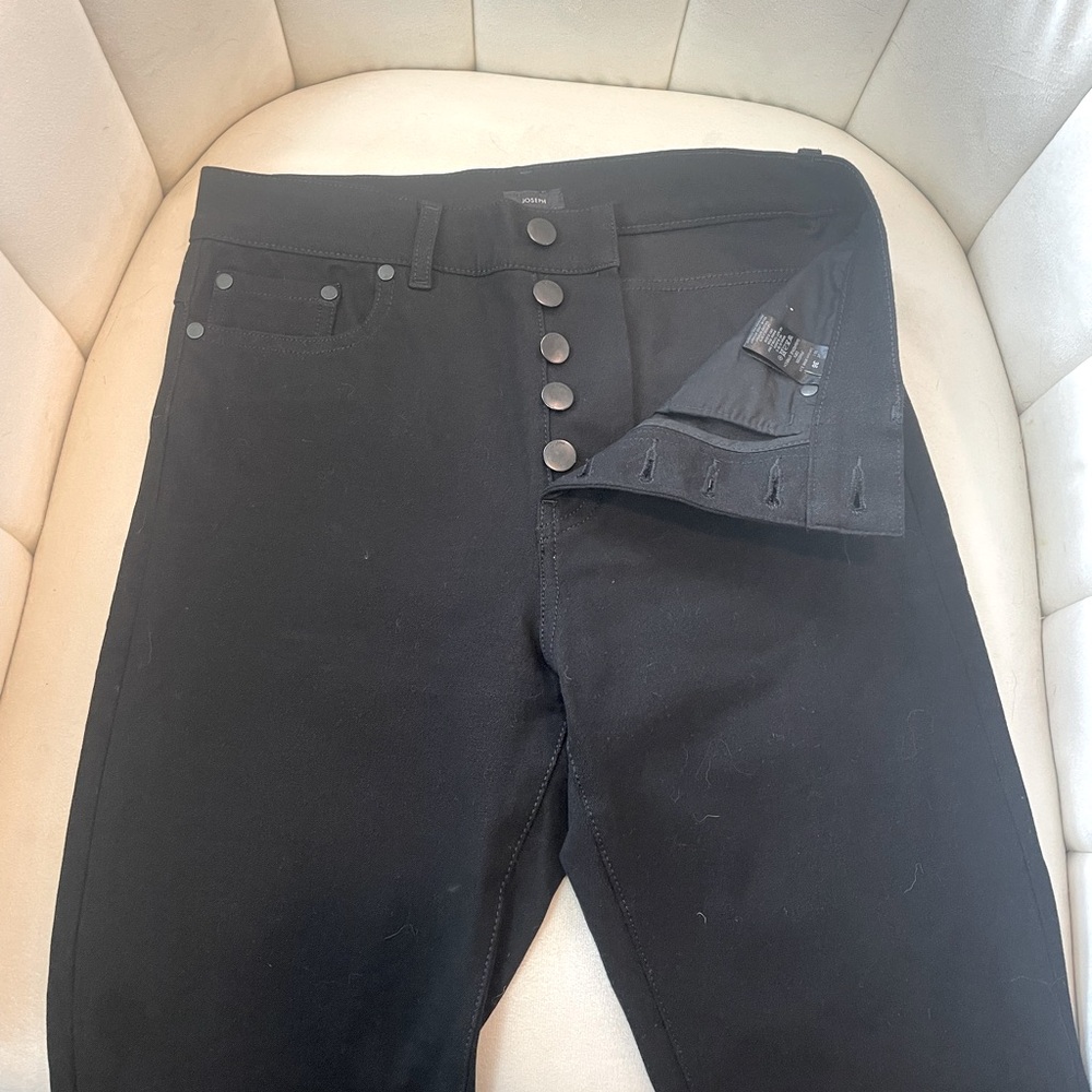 Joseph the den black pants